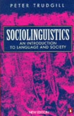 Sociolinguistics (Penguin language & linguistics), Trudgill, Peter, Used; Good B - Image 1 of 1