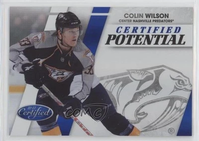 2010-11 Certified Certified Potential Mirror Blue /100 Colin Wilson #17 - Image 1 of 2
