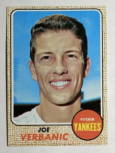 1968 Topps #29 Joe Verbanic (NM) - Picture 1 of 2