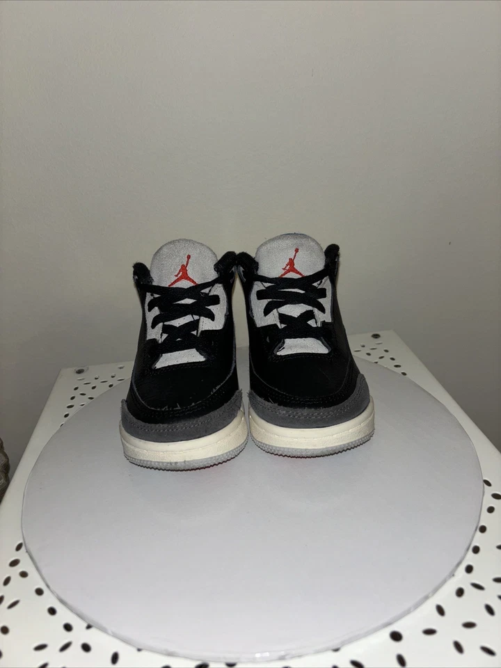 Air Jordan 3 Retro OG Raro Air Niño 7c Negro Azul Chile Foto 1 de 4