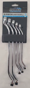 NEW Power Torque 5pc Double Box End Offset Wrench Set 10mm-17mm Metric #GM4772 - Picture 1 of 10
