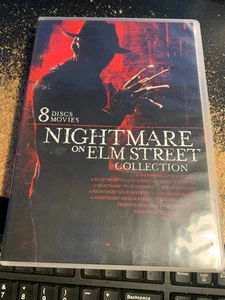 NIGHTMARE ON ELM STREET COLLECTION 8 DISC DVD MOVIES - Picture 1 of 1
