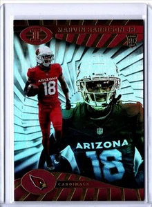 Panini Marvin Harrison Jr. 2024 Novato Arizona Cardinals #3 - Imagen 1 de 2