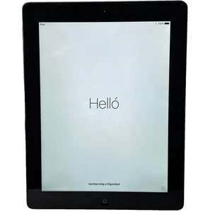 Apple iPad 4th Gen Retina 16gb Wi-fi 9.7in - Black - (md510ll/a) - Picture 1 of 16