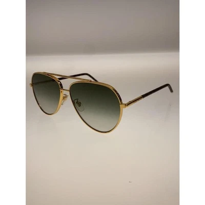 Gafas de sol Louis Vuitton auténticas con monograma Blaze Pilot Z1797U dorado × gris logotipo Foto 1 de 4