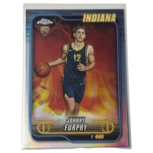 2024-25 Topps Chrome Johnny Furphy RC #139 Silver Refractor - Picture 1 of 2