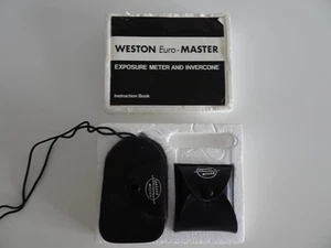 Vintage Weston Euro-Master Exposure Meter & Invercone Excellent Condition Boxed - Picture 1 of 6