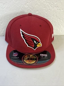 Gorra New Era 59Fifty Arizona Cardinals Red Sideline Team ajustada talla 7 1/2 - Imagen 1 de 4