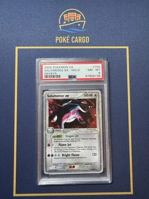SALAMENCE EX - POKÉMON 103/107 EX DEOXYS PSA 8 - Photo 1/2