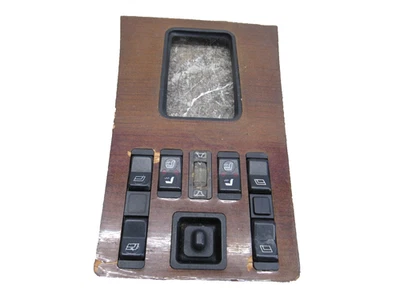 W126 Mercedes 300sd power window mirror gear shifter control switch trim bezel - Image 1 of 4