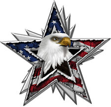 American Flag Eagle Star cornhole board game vinyl graphic decals