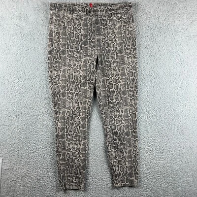 Leggings al tobillo Spanx Jean-ish para mujer XL estampado de serpiente atletismo yoga elásticos Foto 1 de 4