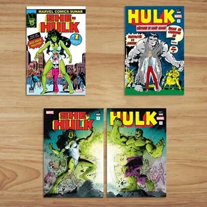 Hulk #1 - She-Hulk #1 Turkish Full Set (regular & Cinar ) Paralel Evren - Picture 1 of 8