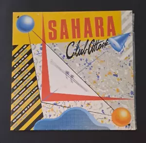 VTG VINYL: SAHARA CLUB ATTACK (1983 HK) Various Artists + Postcards New Romantic - Picture 1 of 7