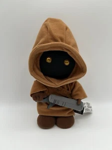 Star Wars JAWA Brown Plush Stuffed Toy - 9" Talking & Eyes Light Up - Picture 1 of 9