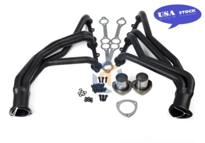 Cabezal de tubo largo para GMC Chevy C10 K10 Pickup Blazer Jimmy 66-87 bloque pequeño V8 Foto 1 de 4