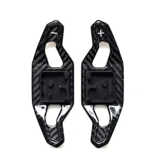 Carbon Fiber Paddle Shifters for Audi A3/4/5 S3/4/5 RS3/4/5 Q3 Q5 TT R8 17-19 - Picture 1 of 1