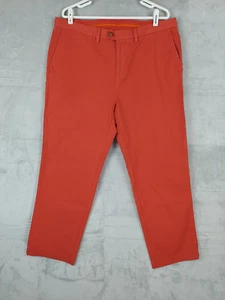 Tommy Bahama Hose Herren 37x28,5 Rot Freizeit Pima Baumwolle Sommer Chino Strand - Bild 1 von 7