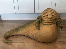 JABBA THE HUTT STAR WARS SIDESHOW COLLECTIBLES INCLUSIVE WITH CUP - RARE!