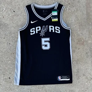 Dejounte Murray San Antonio Spurs Nike Swingman Icon Edition Jersey Mens XL 52 - Picture 1 of 6