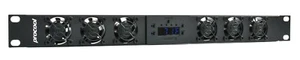 PROCOOL SP640TV-E 1U Rack Mount Temp Controlled Exhaust Fan System - Picture 1 of 6