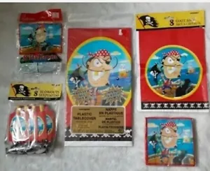 Pirate Party Supplies NIP - Picture 1 of 1