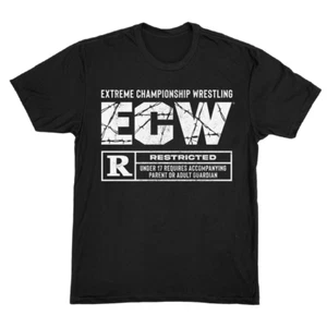 New ECW "R Rated" WWF WWE Invasion Logo Shirt Taz Sandman Dreamer RVD Sabu S-5XL - Picture 1 of 2