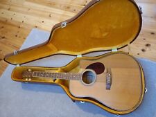 Freshman FA1CEM semi acoustic guitar In 70's Vintage Solid Case. for sale