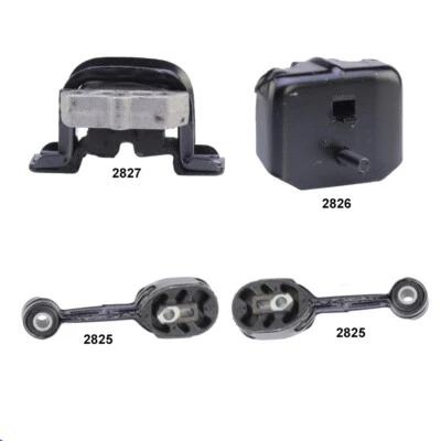 Juego de 4 piezas de montaje de motor y transmisión para Saturn SC / SL / SW 1,9 L Foto 1 de 4