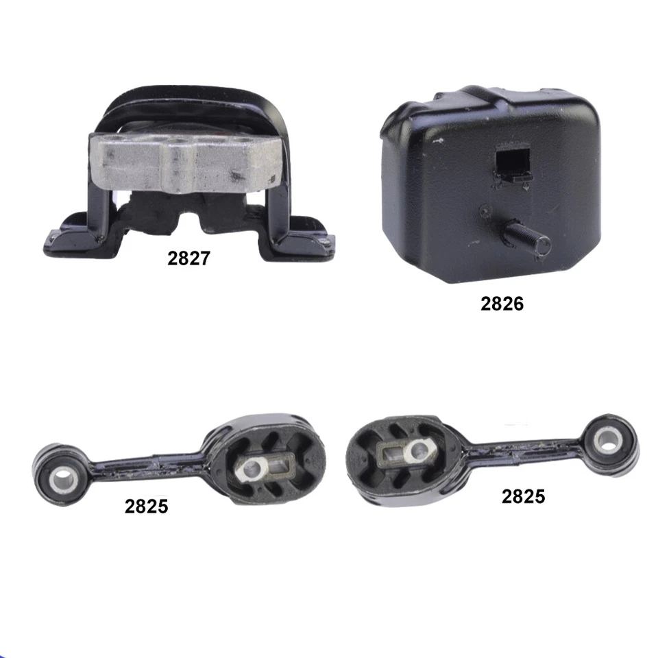 Juego de 4 piezas de montaje de motor y transmisión para Saturn SC / SL / SW 1,9 L Foto 1 de 4