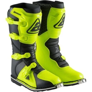 NEW Answer MX AR-1 Hyper Acid/Black Dirt Bike Motocross Boots - Picture 1 of 1