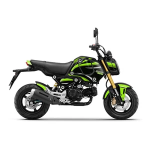 Pegatinas envolventes de gráficos de vinilo ondulado verde para Honda GROM MSX125 21 22 23 - Imagen 1 de 4