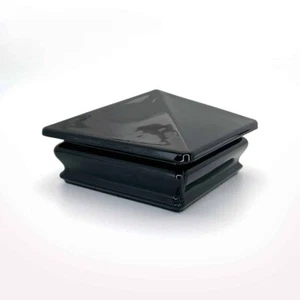 Woodway Glass Post Caps - 6x6 - Onyx Black - Bild 1 von 5