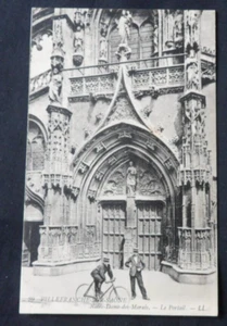 Postal fotográfica vintage - El portal de Notre Dame-des Marais - Imagen 1 de 2