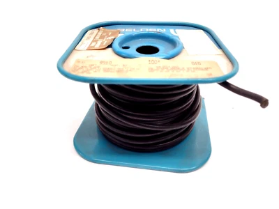Fio de conexão Belden 9910 Series 10 AWG 65x28 TC preto PVC ins 600V, 2lbs-10oz - Imagem 1 de 4