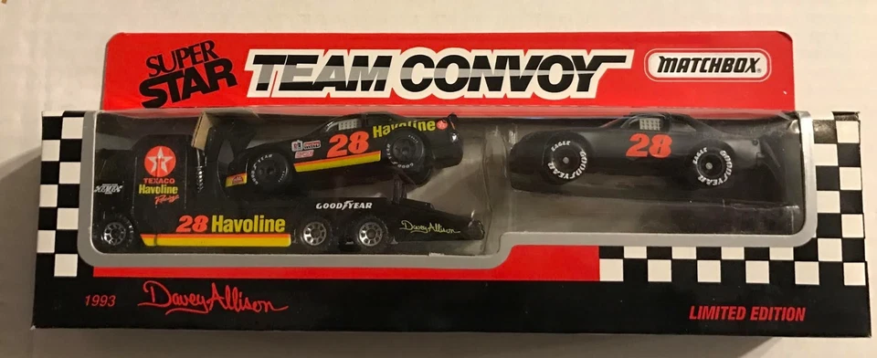 1993 #28 DAVEY ALLISON  SIGNATURE BOX  SUPER STAR TEAM CONVOY 314         - Image 1 of 1