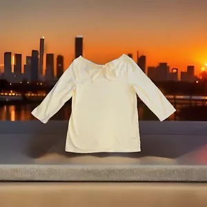 WE by Living in gelbem Oberteil Shirt Schlüsselloch gebunden Schleife Rücken XS Stretch süß sexy heiß - Bild 1 von 4