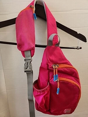 Lecxci Sling Bag Backpack One Strap Pink Crossbody,Waterproof - Image 1 of 4