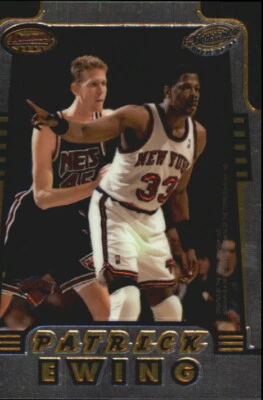 1996-97 Bowman's Best Honor Roll #HR3 Patrick Ewing/Karl Malone  - Image 1 of 2