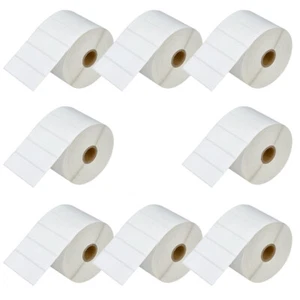 8 Rolls 3X1 Direct Thermal Address Labels For Zebra 2844 Eltron Rollo Printer - Picture 1 of 17