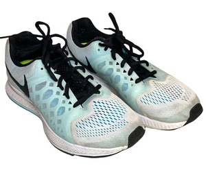 Scarpe da corsa Nike Zoom Pegasus 31 da donna taglia 8 bianche blu acqua - Foto 1 di 7