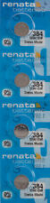 4 x Renata 384 Watch Batteries, SR41SW Battery | Shipped from USA