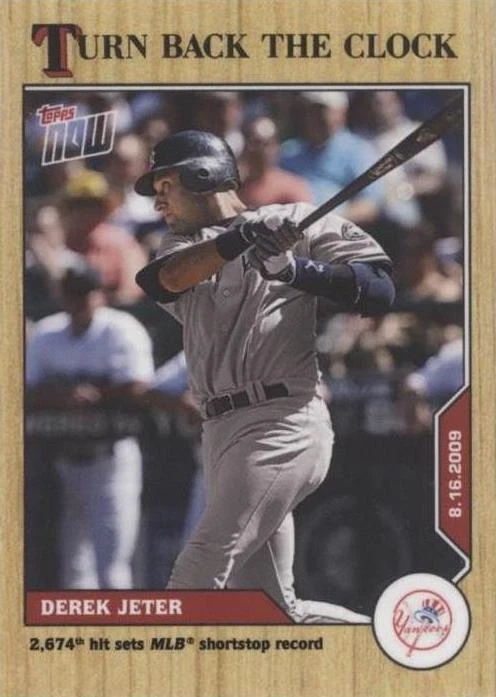 2020 Topps Now Turn Back the Clock - Derek Jeter #139