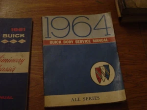 1964 BUICK Body Service Manual,Werkstatthandbuch,orig.GM,alle Modelle,engl.Text - Picture 1 of 2