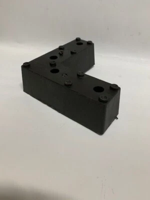 2" High Plastic corner  Sofa Loveseat Chair legs- Set of 4 + Screws 2" - Image 1 of 3