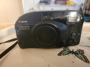 Canon Sure Shot ZOOM-S analoge Kompaktkamera 35 mm 38-60 mm AF getestet funktioniert - Bild 1 von 3