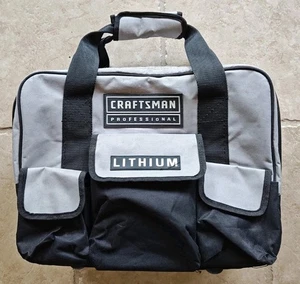 Borsa porta attrezzi professionale al litio artigianale con 8 tasche 19"x13"x8", - Foto 1 di 9