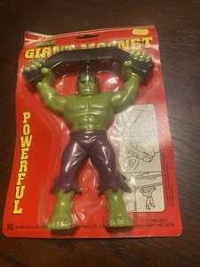 The Incredible Hulk Giant Magnet Nasta 1980. Marvel Vintage Sealed Figur - Bild 1 von 5