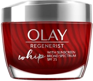 Olay Regenerist Whip Facial Moisturizer Cream with Sunscreen SPF25 1.7 oz 2 Pack - Picture 1 of 5