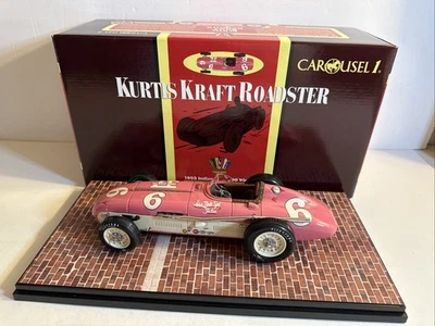 Bob Sweikert 1955 #6 Indy 500 Winner Carousel 1 1/18 Diecast #4501 - Brand New - Image 1 of 4